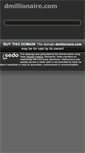 Mobile Screenshot of dmillionaire.com